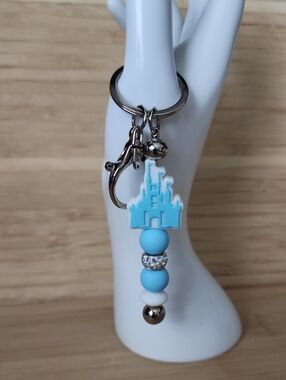 🆕️Blue Castle Decorative Keyring